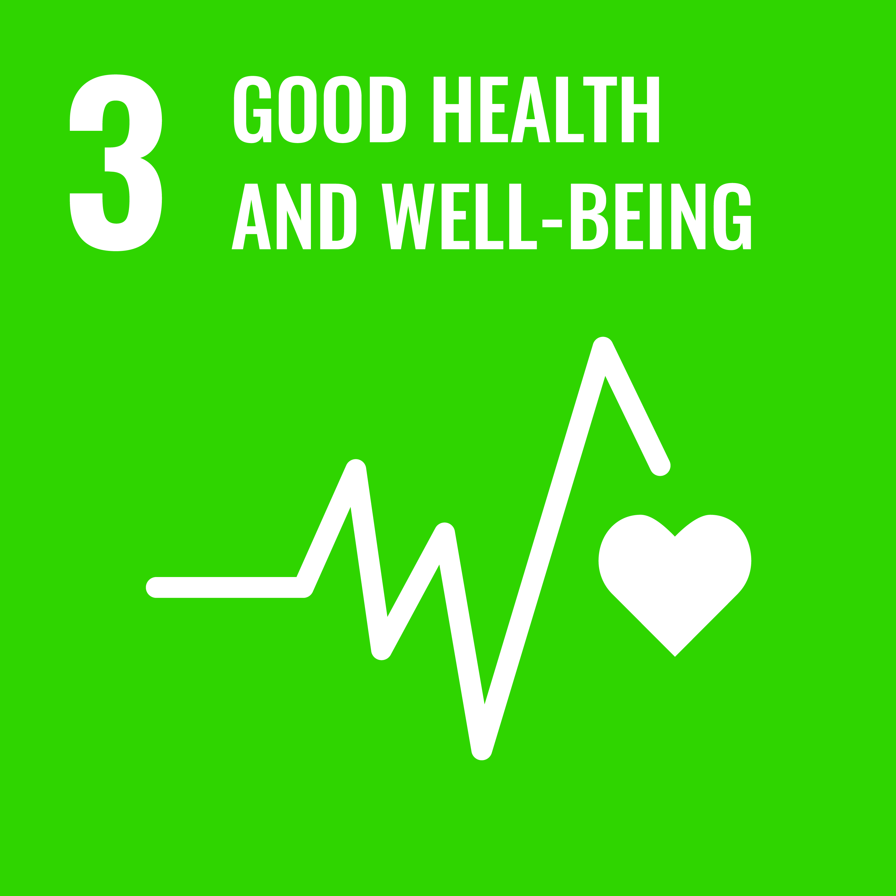 SDG 3 — Good Health and Well-Being